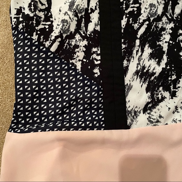 Adelyn Rae Mixed Print Racerback dress - Picture 4 of 16